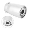 Car Modification Universal Straight Exhaust Pipe Bevel Inner Curl Tail