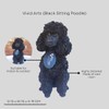 Vivid Arts (Poodle Sitting Black