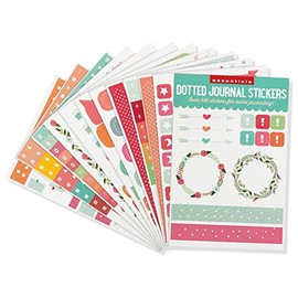 Essentials Planner Stickers for Dotted Journals (Set of 550+ stickers. Great for bullet journaling, weekly planners, and notebooks)