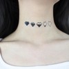 Bana Flor Tatuajes Temporales Impermeable Mujer Hombro Clavícula Sexy Tatuaje