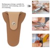 minkissy Nail Scissor Portable Cuticle Scissor Pouch Holder for Nail