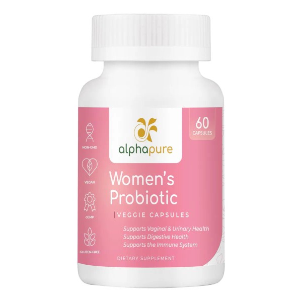 Alphapure Probióticos Mujer 60 Cápsulas Vegetales 50b Ufc