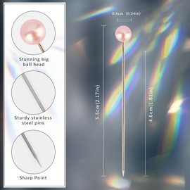 400pcs Diamond Pins For Bouquets, Floral Pins, Boutonniere Pins, Straight Pins Sewing For Crafts, Pins For Flowers, Flower Pins, Flower Bouquet Accessories, Floral Supplies, Bouquet Pins, Corsage Pins