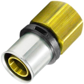 Pipetec Press Transition Internal Thread 26 x 3 mm - 1 Inch DVGW, TH Press Fitting