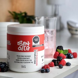Ben-dita Electrolitos con Colágeno bebida en polvo sin azúcar 500 g