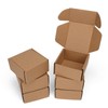 Serwrsw 4x4x2 Shipping Boxes Set of 6, Small Cardboard Boxes