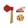 Rueda Cortador de pizza de acero inoxidable con mango de