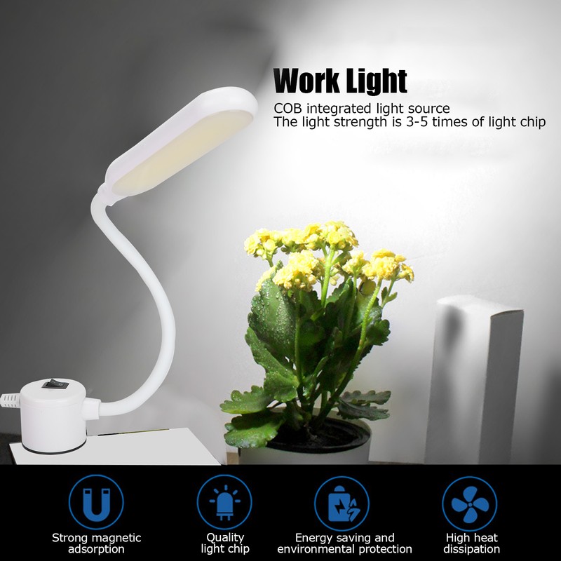 6W Sewing Machine Light COB Lamp Super Bright Magnet Lamp