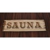 Generic Sauna Schild 3D Western Art Eiche Shabby Chic Deko