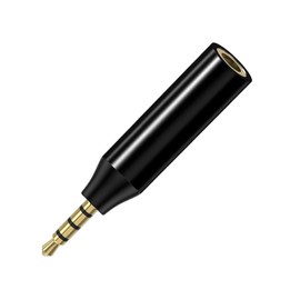 Josi Minea 2.5mm Male to 3.5mm Female Audio Adapter Converter Headphone Earphone Headset 3 Ring Jack - Stereo or Mono