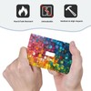 YIJIKJY Decorative Light Switch Plate Covers Colorful Rainbow Prism Cube