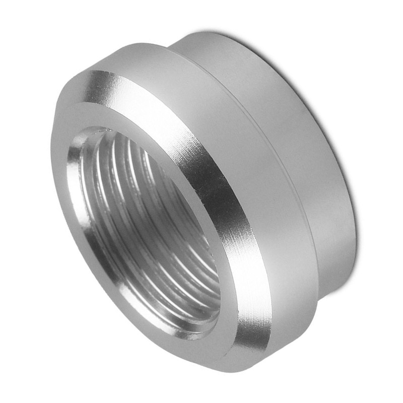 2 Pieces 3/8 Inch NPT Welding Sockets, Aluminum Female Thread