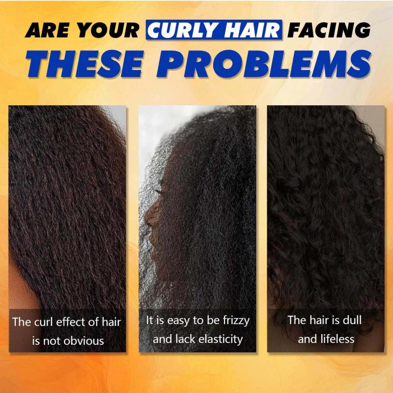 Crema Para Rizar Y Peinar Para El Cuidado Del Cabello