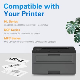 G&G TN2420 Toner Compatible with Brother MFC-L2710DW HL-L2350DW TN2420 MFC-L2750DW MFC-L2710DN HL-L2370DN DCP-L2530DW (1 Black)