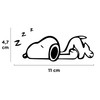 Gesar Light Switch Sticker - Snoopy - Funny Pattern -