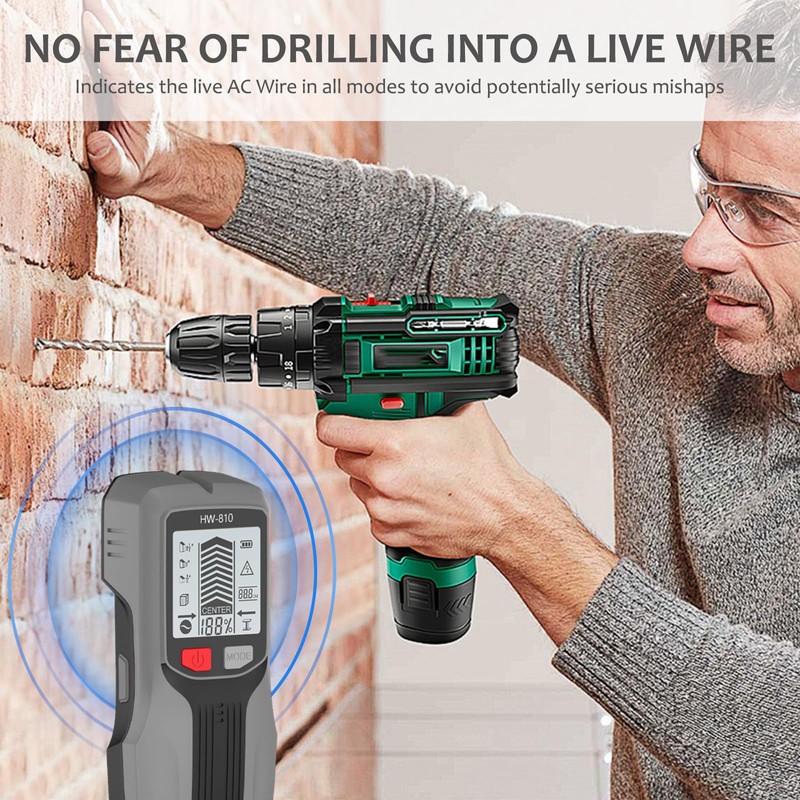 Stud Finder Wall Scanner, 6 In 1 Wall Scanner, Stud