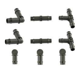 9-Piece Connection Set for Perl Hose Startup 1/2 Inch