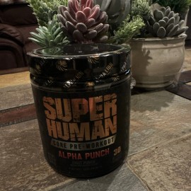 Lion NEW ALPHA LION Super Human Core Pre Workout Powder with Creatine Alpha Punch