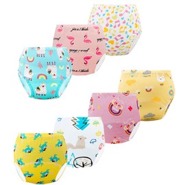 JackLoveBriefs Töpfchen Trainingshose，unsere Trainingshosen für Kinder von (4-5 Jahre， 7 Stück， Farbe: Mehrfarbig, Gr.L)