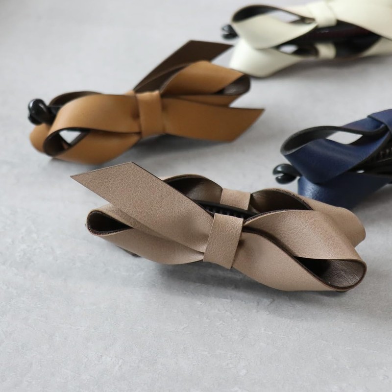 JewelVOX Hair Accessories, Faux Leather, Simple, Ribbon, Synthetic Leather, Banana