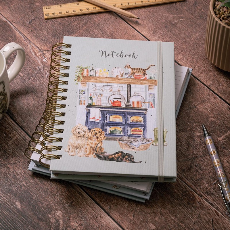 Wrendale Designs by Hannah Dale The Country Kitchen' Notizbuch Hund