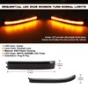 DZD Sequential LED Side Mirror Reflector Lights Turn Signal Lights