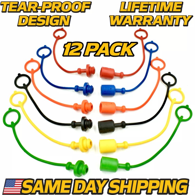 HD Switch (12 Pack) Hydraulic Plugs & Caps Kit fits