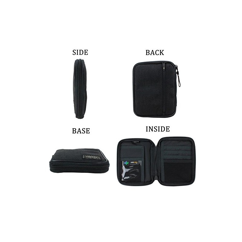 Porter HYBRID Passport Case, Black