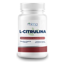 Suplemento en cápsula Naíma L-citrulina Sin sabor de 100 un