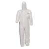 Seachoice 93121 SMS Disposable Protective Breathable Coveralls with Hood, X-Large