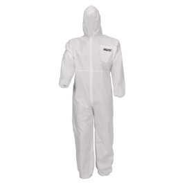 Seachoice 93121 SMS Disposable Protective Breathable Coveralls with Hood, X-Large