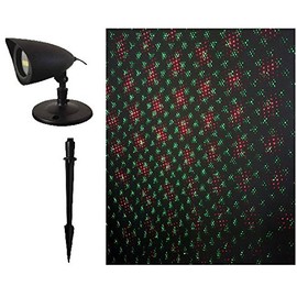 Laser façade Vibrant extérieur-intérieur red and green