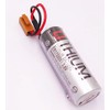 (2-Pack) 2700mAh 3.6V ER17500V PLC Lithium Battery ER17/50 with Plug