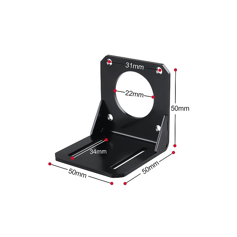 CNCMANS 5 x Stepper Motor Bracket 42 Stepper Motor Mount