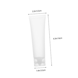 Outanaya Travel Toiletry Set 4-Pack Refillable Travel Bottles 100ML Squeeze Dispenser Bottles for Cosmetics Portable Plastic Containers