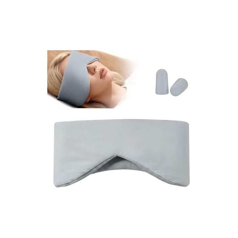Lumbor37 Antifaz para Dormir, Antifaz de Ojos de Seda, Disponible