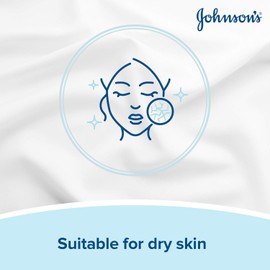 Johnson's Johnson's Face Care Makeup Moisturising Wipes, Pack of 25 Wipes, packaging may vary