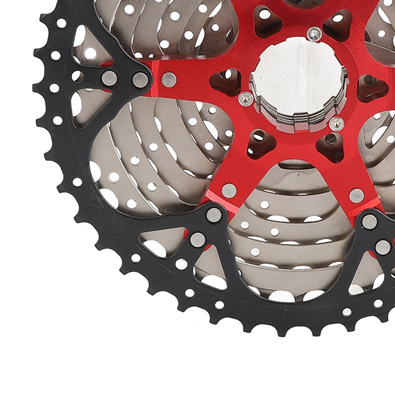 Bicycle Cassette 10 Speed Aluminum Noiseless Skeleton Design Bike Cassette