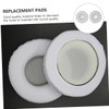 KOMBIUDA 1pair Convenient Headphone Replacement Cushions for Round Headsets Comfortable