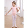 MdnMd Dance Ballet Leotards for Girls Toddler with Skirt Combo