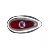 Ford Polished Stainless 1938-1939 Ford Blue Dot Tail-Stop Lights 12v