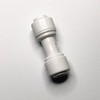 Malida 1/4" OD to 1/4" OD push fit straight union