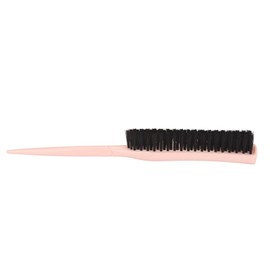 Teasing Hair Brush, 3 Row Nylon Training Hair Brush for Slick Back Hair, Backcombing, Edge Control, Ergonomic Portable Rat Tail Brush for Women Girls Create Volume Hairstyle