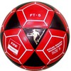 FT5A Goal Master Football Balls | Volley Ball [Outdoorfun]:_Black/Red_Size 5
