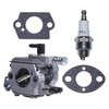 Mtanlo Carburetor Kit, 45cc 52cc 58cc Chain Saw Carburetor 4500