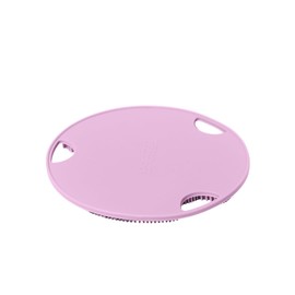 Boie USA Flat Body Scrubber - Hygienic, Exfoliating Loofah Alternative - Feels Like Silicone Scrubber Gentle on Sensitive Skin, Hypoallergenic, BPA- & Latex-Free, Made in The USA (Thistle)