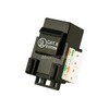 Monoprice Cat6�Punch Down Keystone Jack - Black