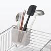 MUJI MCC64A2S Stainless Steel Cutlery Stand, Silver, Large