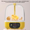 Fockety Egg Incubator, Small Egg Hatching Incubator with Automatic Temperature