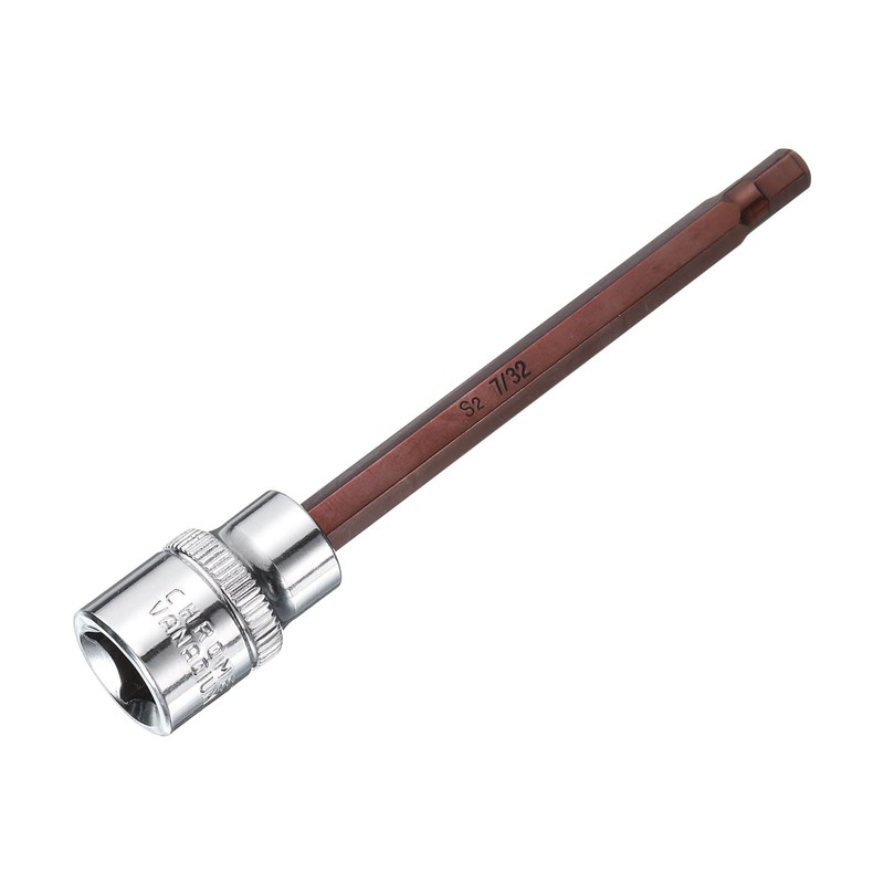 sourcing map 7/32" Hex Bit Socket 3/8" Drive SAE S2